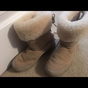 Ugg lace back boots